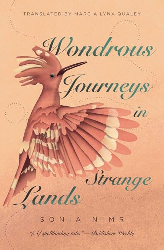 Book cover with illustration of a reddish-brown hoopoe bird.