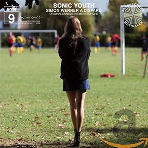 Sonic Youth CD cover: woman on a soccer field, back view.