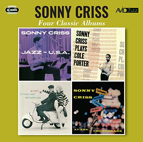 CD cover for Sonny Criss’s “Four Classic Albums” featuring album art.