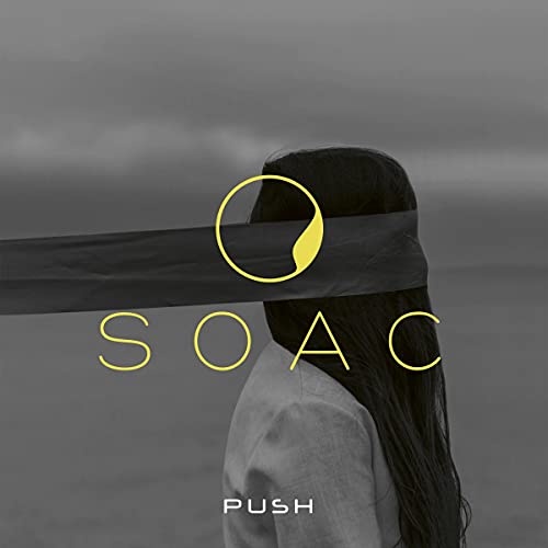 Album cover for Sons Of Alpha Centauri’s “Push” featuring a blindfolded person.