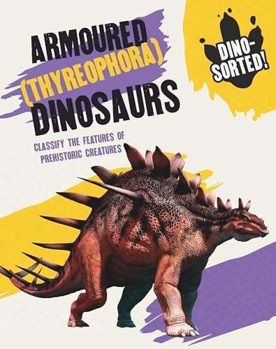 Book cover featuring a detailed illustration of a spiky, armored dinosaur.