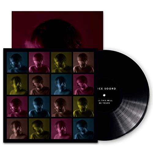 Album cover with 16 images of a man's face in different colored lighting.