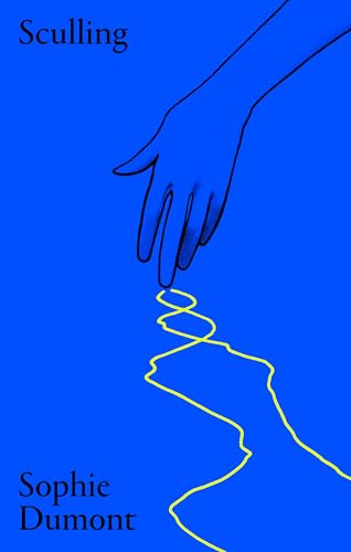 Book cover with sculling or rowing image, likely on a serene water background.