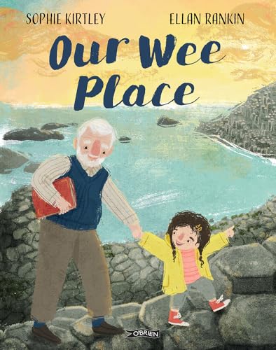 Book cover: grandfather and granddaughter holding hands by the sea.
