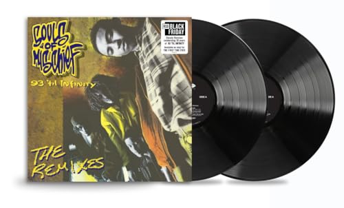 Souls Of Mischief vinyl record, album cover with group portrait, two black discs.