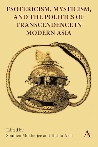 Book cover with ornate illustration of a turtle supporting a temple, encircled by a serpent.