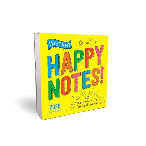 2026 Instant Happy Notes Boxed Calendar : 365 Reminders to Smile and Shine!