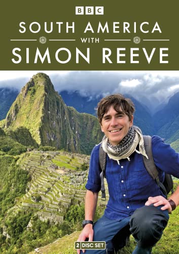 DVD cover featuring Simon Reeve and Machu Picchu in Peru.