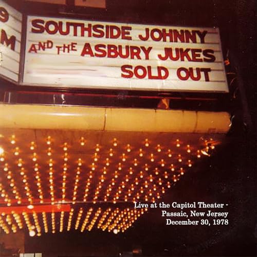 Marquee for Southside Johnny & The Asbury Jukes concert, December 30, 1978.
