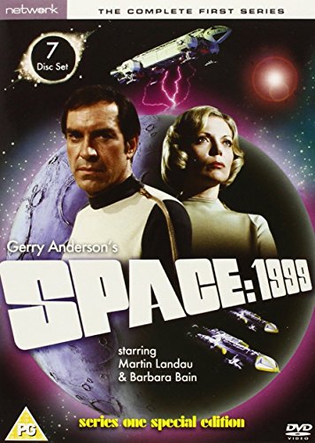 DVD cover featuring Martin Landau and Barbara Bain in front of a space background.