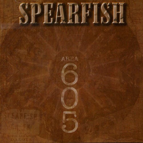 Spearfish album cover, “Area 605”, with brown tones and large numerals.