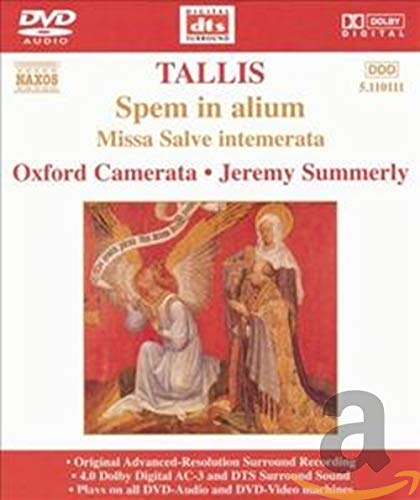DVD cover for Tallis’ “Spem in alium,” featuring religious artwork.