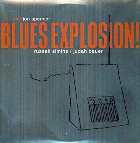 Album cover for The Jon Spencer Blues Explosion with a drawn bomb.