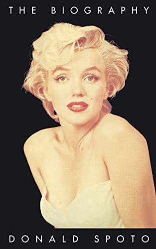 Book cover featuring a portrait of Marilyn Monroe against a black background.