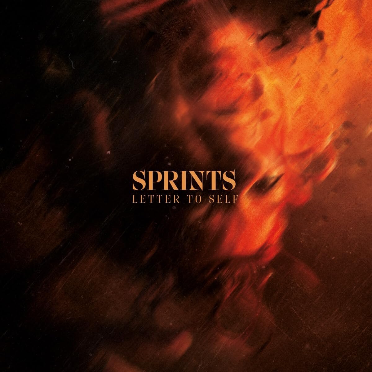 Text on a dark, textured background with orange and red light streaks.
