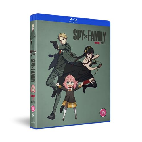 Spy x Family Blu-ray case featuring three anime characters.