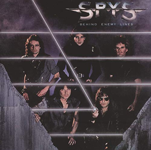 CD cover for "Spys - Behind Enemy Lines" featuring four figures.