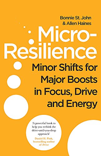Book cover titled Micro-Resilience with white circles on a solid yellow background.