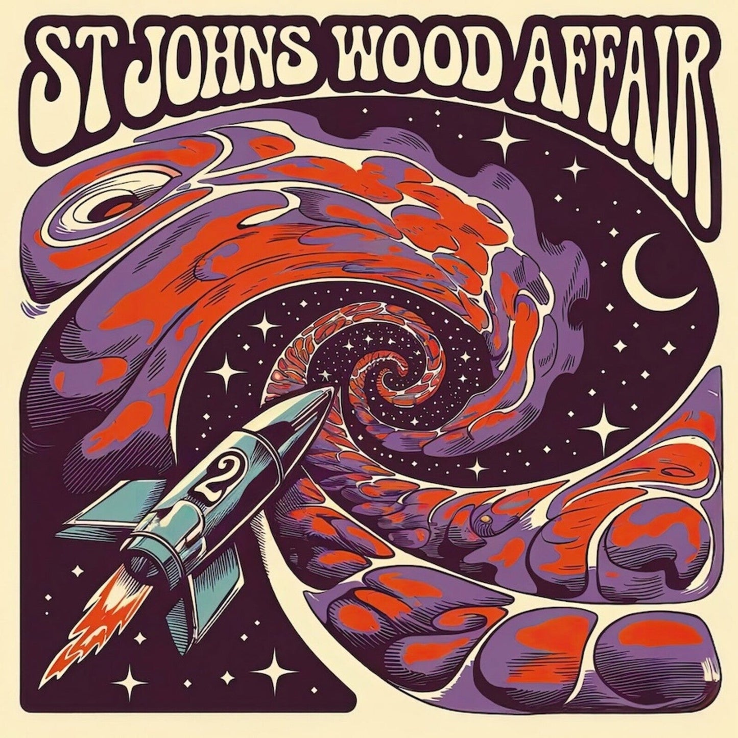 Two disc CD case, likely black, with “St Johns Wood Affair” branding.