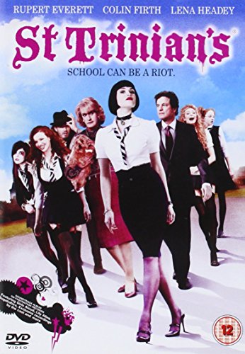 DVD case for "St Trinians" with a cover image of the film's main characters.