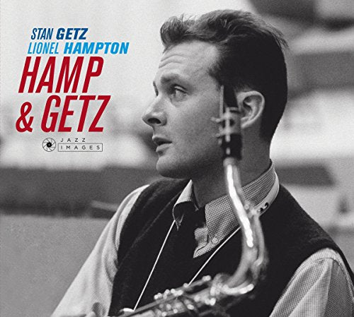 CD cover featuring Stan Getz playing a saxophone in a studio.