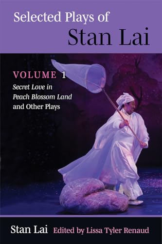 Book cover featuring a performer with a butterfly net on stage.