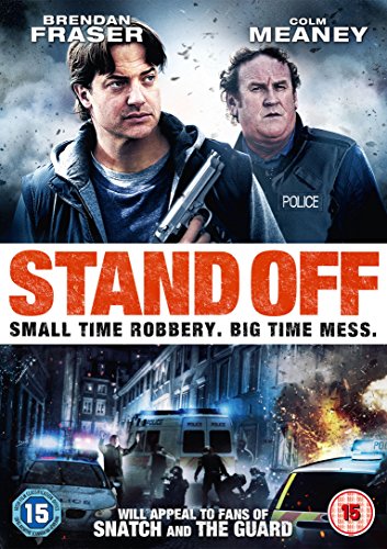 DVD cover for "Stand Off" featuring Brendan Fraser and Colm Meaney.