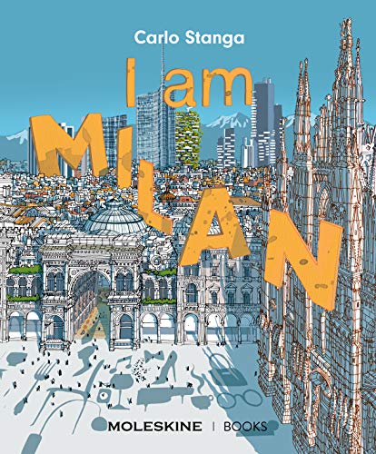 Book cover: illustrated Milan cityscape with large, bold title text.
