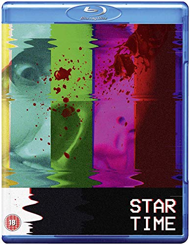 Star Time" Blu-ray cover with distorted, colorful imagery of eyes and red splashes.