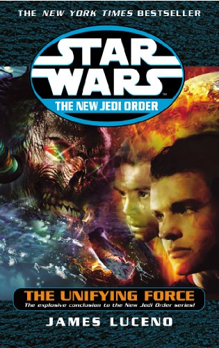 Star Wars book cover featuring characters and a monstrous alien creature.