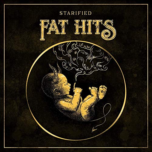 CD cover: baby with horns smoking, ornate gold lettering, dark background.