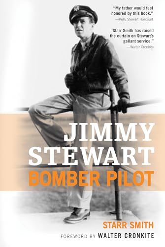 Book cover featuring Jimmy Stewart in WWII pilot uniform.
