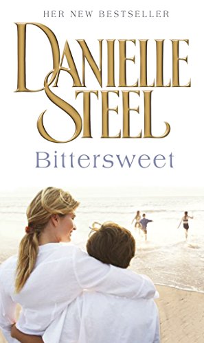 Book cover: "Bittersweet" by Danielle Steel, showing a woman and children on a beach.