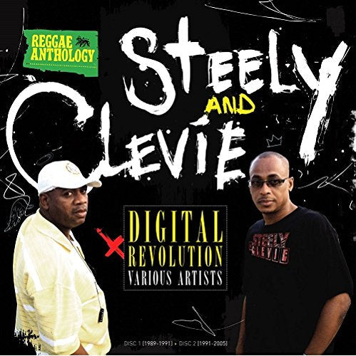 CD cover for Steely & Clevie’s “Digital Revolution” featuring two men.