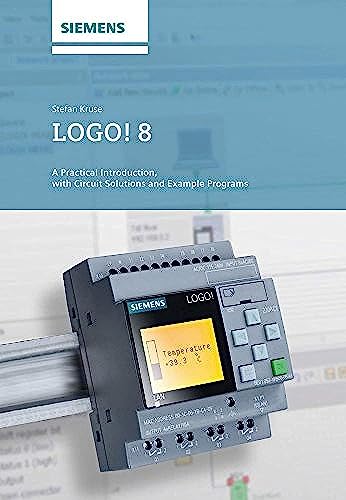 Book cover featuring a Siemens LOGO! 8 automation device with display.