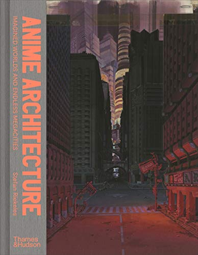 Book cover featuring a dark, futuristic anime city street with towering, illuminated skyscrapers.