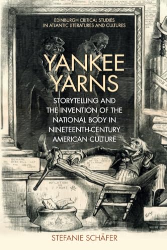 Book cover: "Yankee Yarns" with sketched figures and text details.