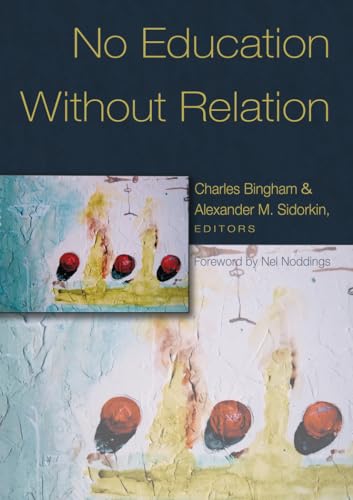 Book cover with abstract painting of red orbs and yellow shapes.