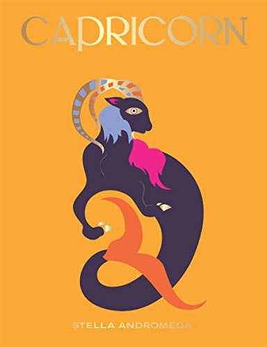 Book cover featuring a stylized dark Capricorn sea-goat illustration.