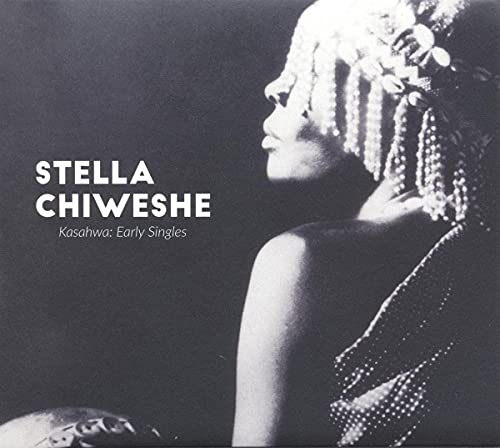 CD cover for Stella Chiweshe’s “Kasahwa: Early Singles” featuring her profile.