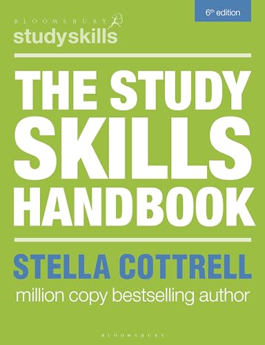 The Study Skills Handbook, 6th edition, by Stella Cottrell, with a green cover.