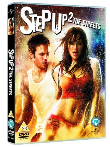 Step Up 2" DVD cover featuring two dancers in a dynamic pose.