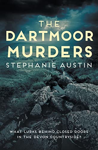 Book cover showing a dark, moody landscape with rocky terrain under a stormy sky.
