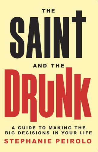 Book cover: "The Saint and the Drunk" with bold red and black text.