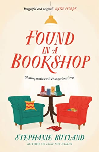 Book cover with a vintage or antique design and possibly a bookstore setting depicted.