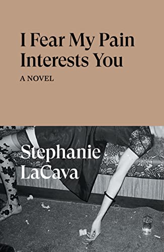 Book cover with tan top half and black-and-white photo of a person below.