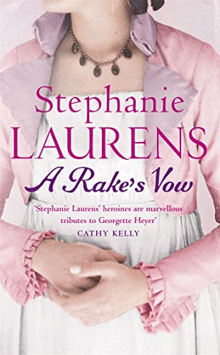 Romance novel cover featuring a woman in Regency-era clothing, pink and white.