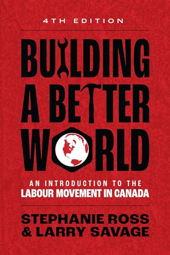 Red book cover with bold white text, tools, and a globe illustration.