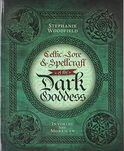 Green book cover with Celtic knotwork and title “Celtic Lore & Spellcraft.”