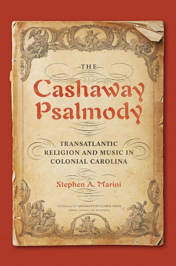 Book cover: “The Cashaway Psalmody” with ornate floral border.